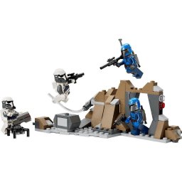 Lego Star Wars, pachet de lupta ambuscada pe mandalore 75373, 6-9 ani