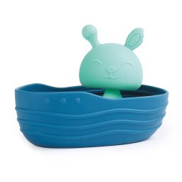 LUDI Jucarie de baie barcuta cu Iepuras