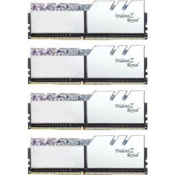 Memorie G.Skill DDR4 - 64 GB -3600 - CL - 16 - Quad-Kit, Trident Royal Z (silver, F4-3600C16Q-64GTRSC)