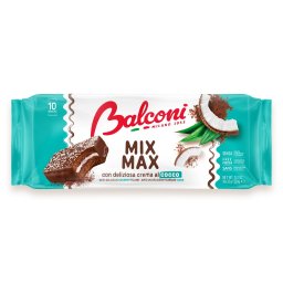 Prajituri glazurate, BALCONI, Mix Max Cocos, 10 x 35 g