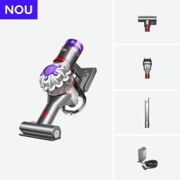 Aspirator de mână Dyson V8 Car & Boat, Argintiu