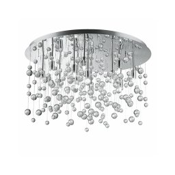 Ideal Lux - Plafonieră LED NEVE, 12 x G9, 3W, 230V, Ø 63 cm, crom lucios