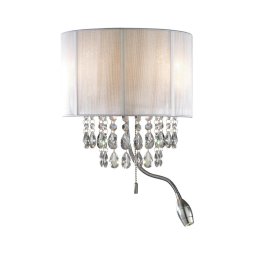 Ideal Lux - Aplica LED 2xE14/40W/230V + LED 1W integrat