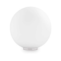 Ideal Lux - Lampă de masă MAPA 1xE27/42W/230V, Ø 40 cm, albă