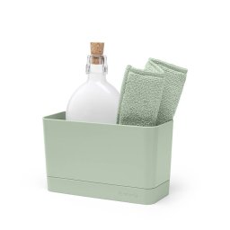 Organizator chiuveta Brabantia SinkSide 1005608, 11,5x19x8,5 cm, Antiderapant, Silicon, Verde deschis