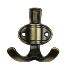 Agatatoare Cuier Rubico , model rustic 2 carlige 76x65 mm
