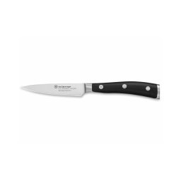 Wüsthof Classic Ikon cuțit de bucătărie pentru spălat 9 cm negru
