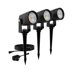 SET 3x corp de iluminat LED de exterior Philips GARDENLINK REUEL LED/1,5W/230V 2700K IP44