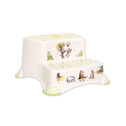 Inaltator dublu pentru baie antiderapant, disney, bear and friends white