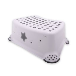 Inaltator baie, antiderapant, 40.5x29x14 cm, stars , peppa nordic white