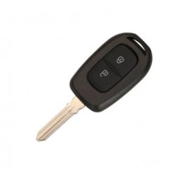 Carcasa cheie Topautochei® pentru Dacia Duster Sandero Logan Renault Clio Captur Laguna Scenic, 2 butoane, lamela HU136TE