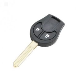 Cheie completa Topautochei® pentru Nissan Qashqai Cube Juke Tiida Micra, 2 butoane, 433 Mhz, ID46 chip