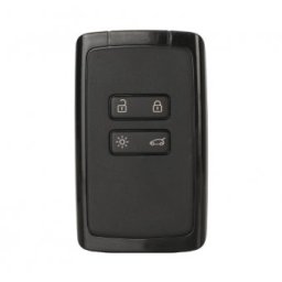 Carcasa cheie Topautochei® pentru Renault Megane 4 butoane, neagra