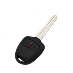 Cheie completa Topautochei® pentru Mitsubishi, lamela canelura dreapta, 433Mhz ID46 chip