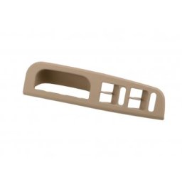Maner usa butoane geamuri Topautochei® compatibil cu Passat Jetta Golf MK4, crem