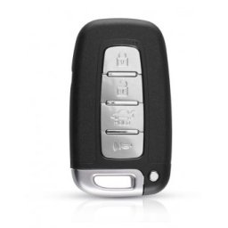 Carcasa cheie Telecomanda Topautochei® pentruHyundai IX35 Sonata I30 Kia Forte Sportage K2 K5 Keyless Go 4 butoane