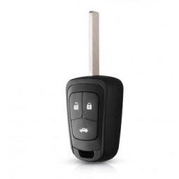 Carcasa cheie Topautochei® pentru Chevrolet Cruze, Opel Astra J, 3 butoane
