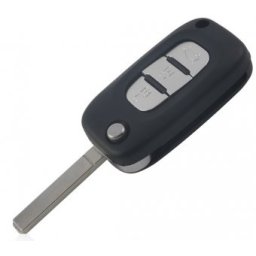 Carcasa cheie Topautochei® pentru Renault Clio, Megane, Kangoo, Fluence, Modus 3 butoane (lamela fara grovatura)