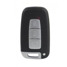 Carcasa cheie Topautochei® pentru Telecomanda Hyundai IX35 Sonata I30 Kia Forte Sportage K2 K5 Keyless Go 3 butoane