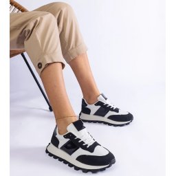 Gemre Adidași negri cu protecție vizibilă Restia