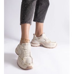 Gemre Adidași bej cu talpă masivă Adoma