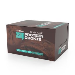 GymBeam ASAP Protein Cookie 10 x 70 g ciocolată tripă