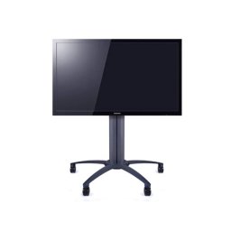 Stand Podea Mobil LCD/LED Multibrackets cu inclinare 0-90º tip masa - inaltime 110 cm - 32-55" - negru