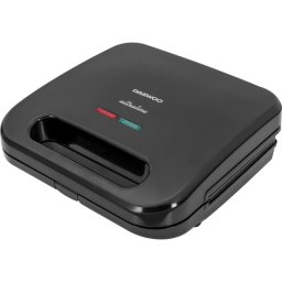 Sandwich maker 3in1 Daewoo DSM300, Putere 800W, Placi neaderente, Placi Interschimbabile. sandwich, gofre, grill, indicator luminos incalzire, termostat, maner Cool Touch, clapeta de blocare