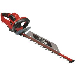 Trimmer electric, Einhell GE-EH 6560, 650W, 1500rpm, lungime de taiere 60 cm, 3,67 kg, intrerupator de siguranta, Rosu-Negru