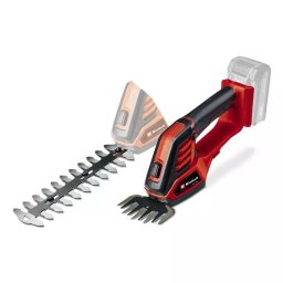 Foarfeca iarba si gard viu fara fir Einhell GE-CG 18/100, fara acumulator Solo PXC, fara baterie si incarcator, latimea de taiere a lamei 20cm, Rosu-Negru