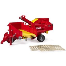 Combina de recoltat cartofi Bruder 02130 Grimme, varsta peste 3 ani, Scara: 1:16