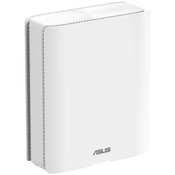 Router Mesh Wireless ASUS ZenWiFi BQ16 (W-1-PK), BE25000, Quad-Band, acoperire 380m², Quad-Core 2.6GHz CPU, 256MB/2GB Flash/RAM, 10G dual-port, Smart Home Master SSIDs, AiProtection Pro, Adaptive QoS, VPN server/client, IPTV, OFDMA, Beamforming, AiMesh