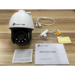 Camera IP TP-LINK VIGI, Pan Tilt, pt. exterior, dist. IR 30 m, tip lentila fixa 4 mm, 4 Mpx, 1 x RJ45 10/100M, carcasa plastic, POE, "VIGI C540(4mm), Alba