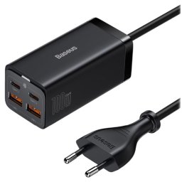 Incarcator rapid universal Baseus GaN3 Pro, 2x USB-C, 2x USB, 100W PD3.0, QC4.0, AFC, Negru