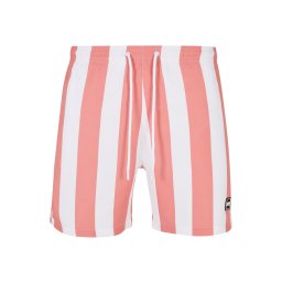 Urban Classics Șorturi de baie roz pitaya / alb