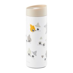 Cana termos 340ml, bej, Kitty