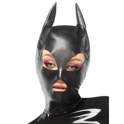 Bad Kitty Catwoman Head Mask Black