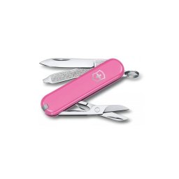Briceag multifuncțional Victorinox CLASSIC SD 5,8 cm/7 funcții roz