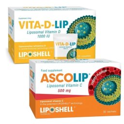 Pachet Vitamina C cu aroma de cirese si Vitamina D