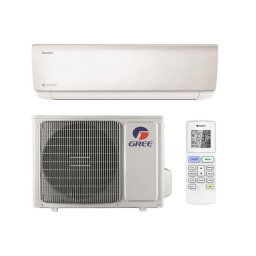 Instalatie de aer conditionat Bora A4 Silver 24000 BTU GWH24AAD-K6DNA4B Inverter, A++, freon R32, Control WiFi, Filtru Silver Ion si Cold Plasma, I Feel, Afisaj Ceas