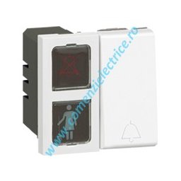 INDICATOR CAMERA DE HOTEL 2 MODULE ALB LEGRAND MOSAIC