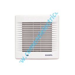 Ventilator cu grila automata, timer si senzor umiditate diametru 120 mm cu debit 150 mc/h, Dospel Polo 4, Alb