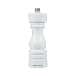 Râșniță pentru piper Cole&Mason LONDON 18 cm fag/alb