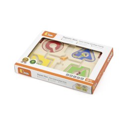 Labirint magnetic - recunoaste culoarea si traseaza forma, viga