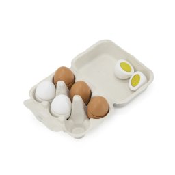 Oua din lemn jumatati (6 pcs), viga