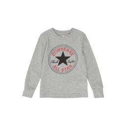 CONVERSE Tricou gri / roșu / negru