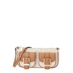 MICHAEL Michael Kors Geantă de umăr crem / maro caramel