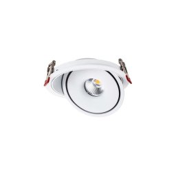 LED spot încastrat 28W 230V 3000/4000/6400K Ø20 cm alb