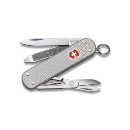 Briceag multifuncțional Victorinox CLASSIC ALOX 5,8 cm/5 funcții argintiu