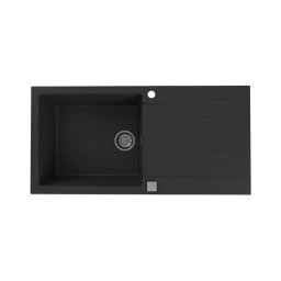 Chiuvetă de bucătărie ALVEUS 1140598 CADIT 100x50 cm negru